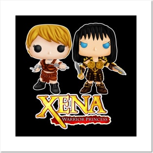 Xena and Gabrielle Posters and Art